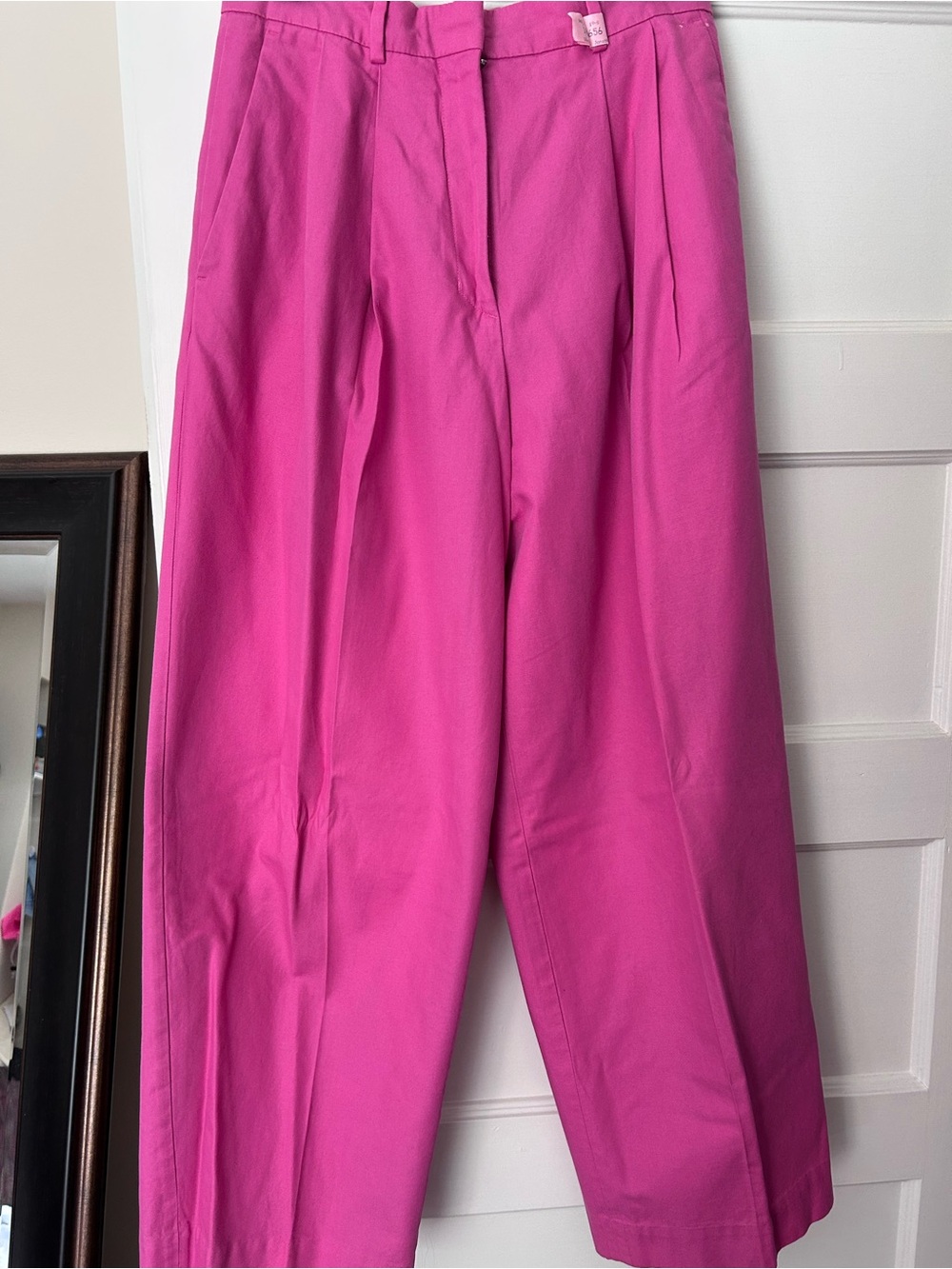 COS Hot Pink Wide-Leg Trousers